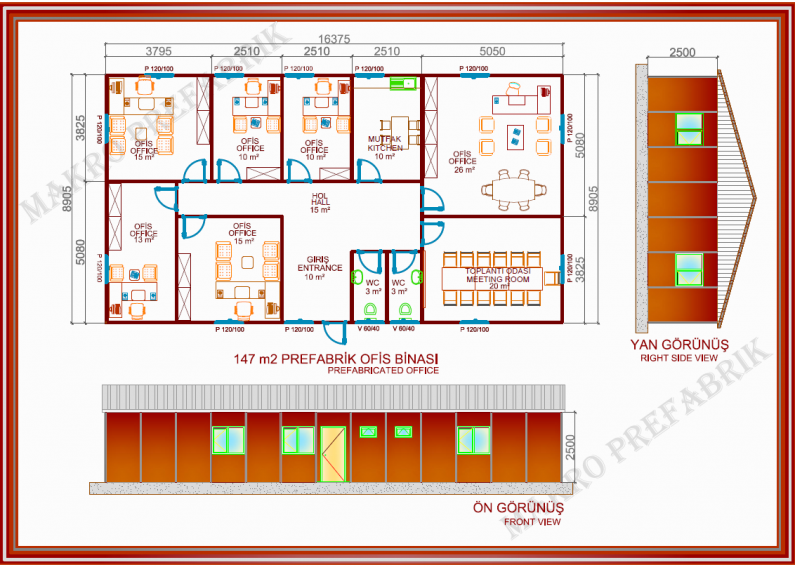 147 m²