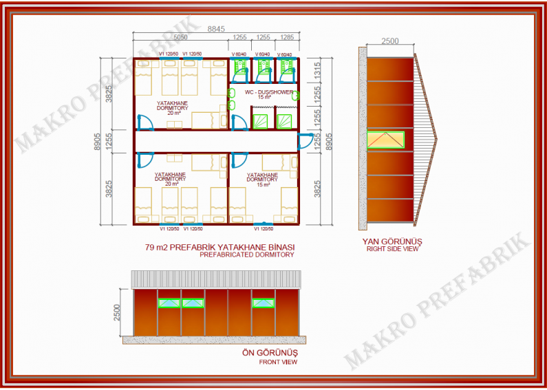 79 m²