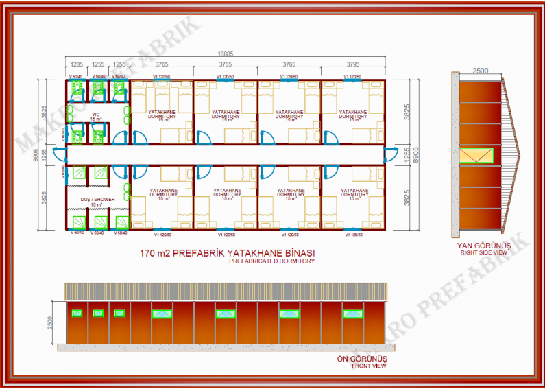 170 m²