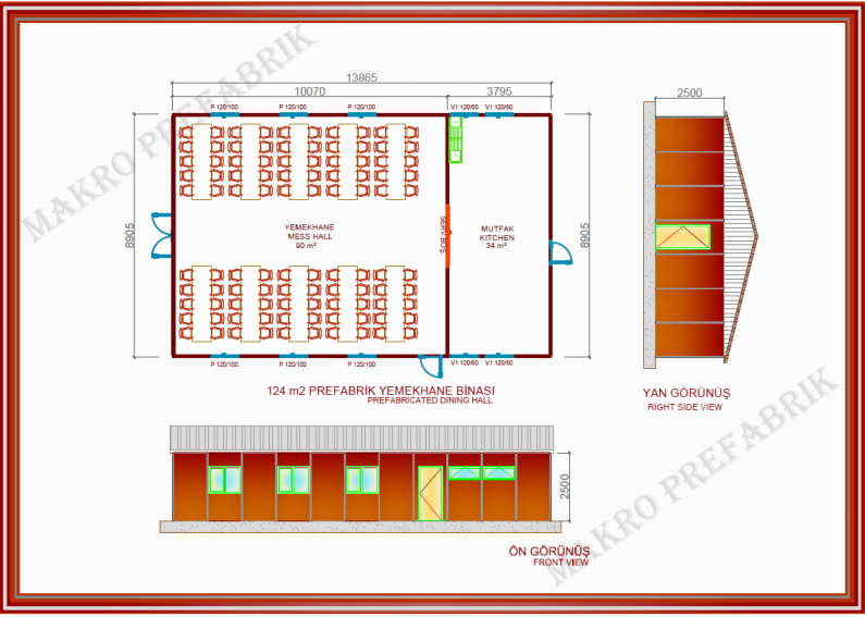 124 m²