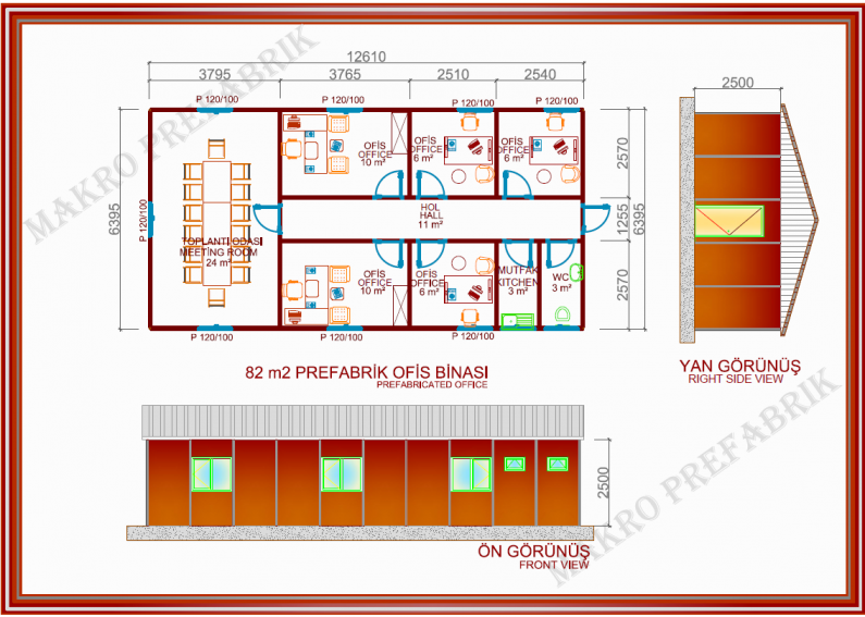 82 m²